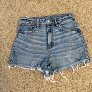 American Eagle stretch highest rise 90s boyfriend short